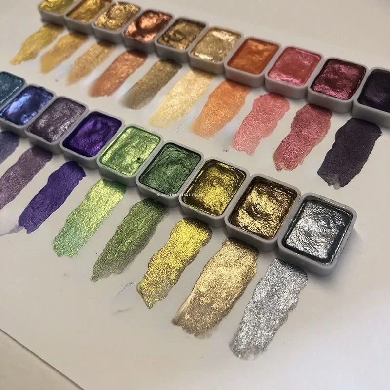 ArtShine™ | Pigments de gouache nacrés | 30% RÉDUCTION TEMPORAIRE