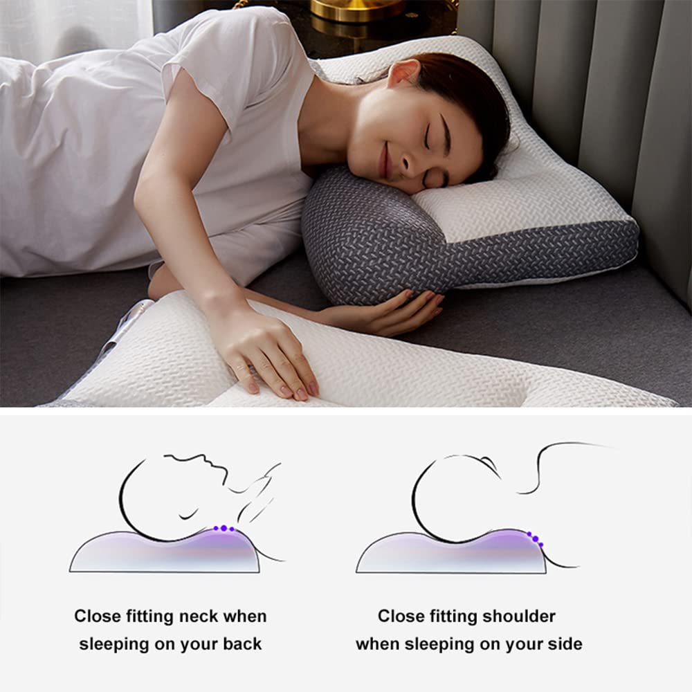 CloudPillow - Coussin ergonomique en mousse à mémoire de forme