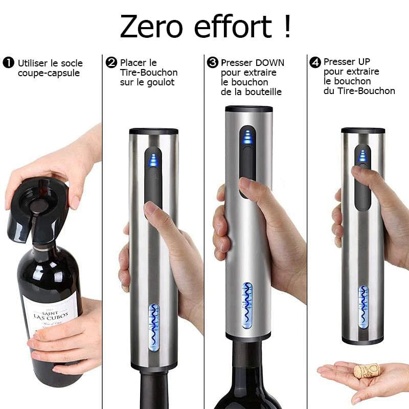 Tire Bouchon Vin Automatique