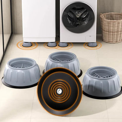 Pieds anti-vibration pour machine à laver