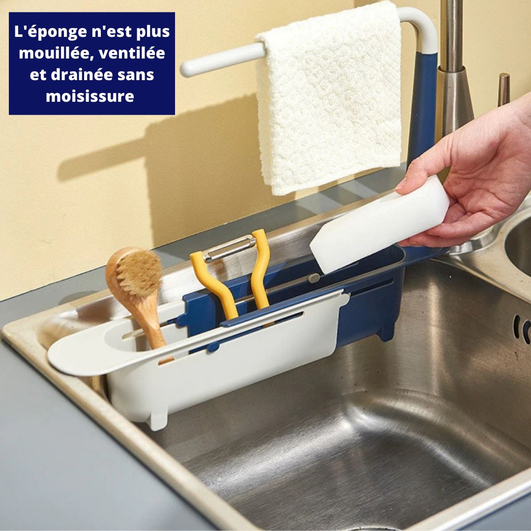 Support de Rangement Télescopique pour Évier