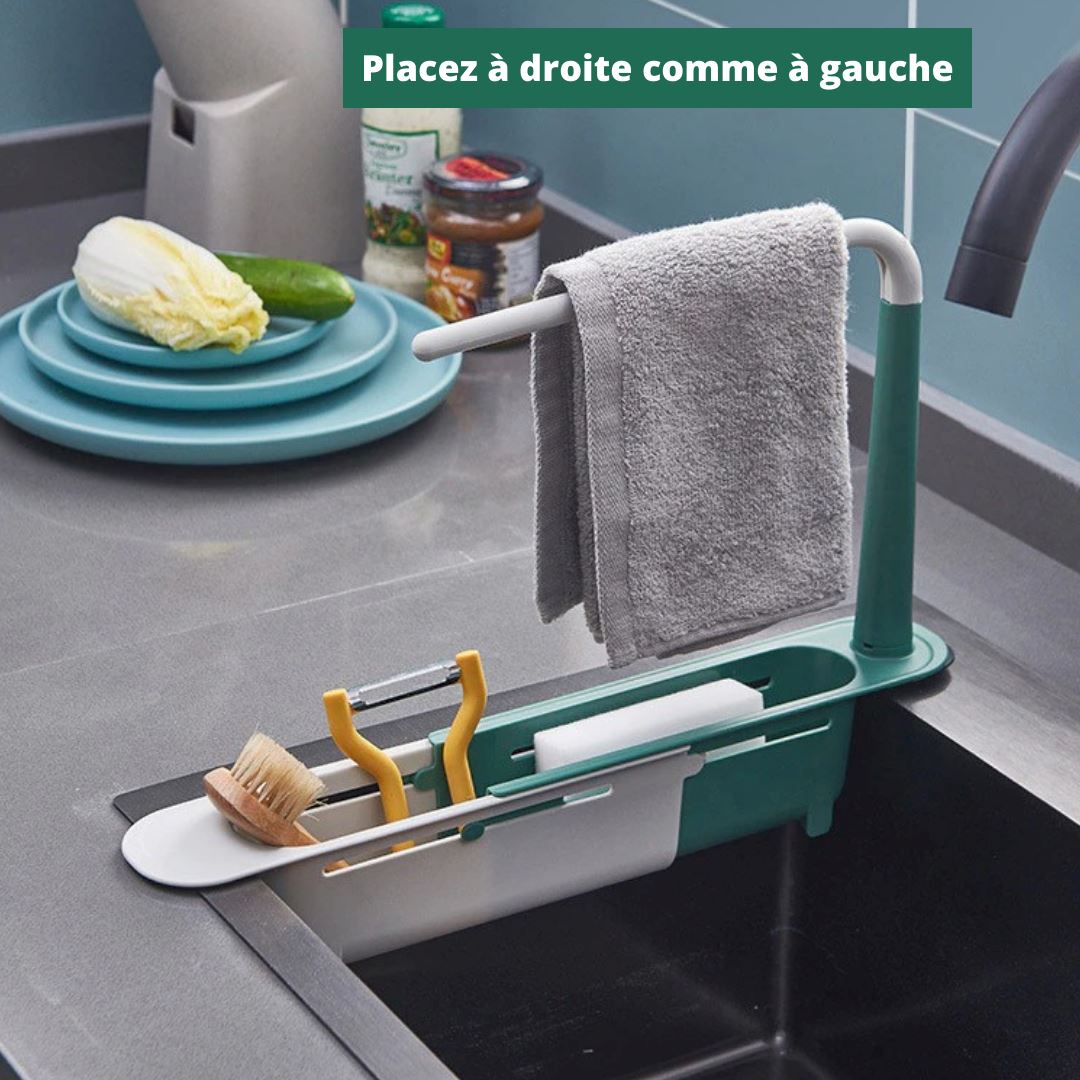 Support de Rangement Télescopique pour Évier