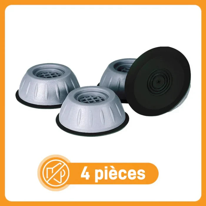 Pieds anti-vibration pour machine à laver