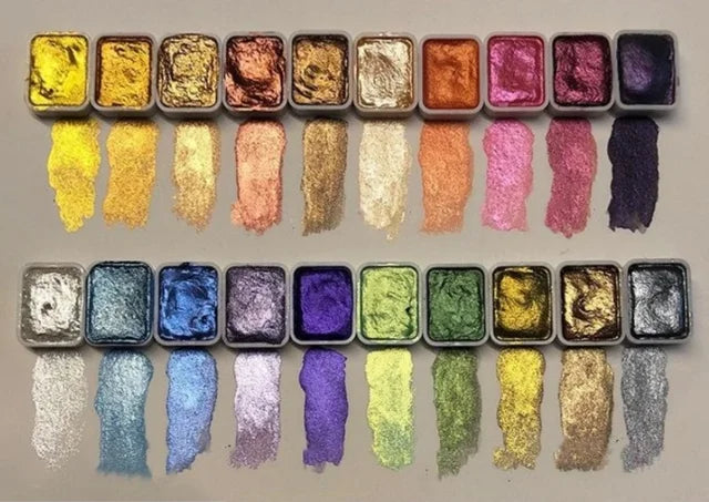 ArtShine™  | Pigments de gouache nacrés | 30% RÉDUCTION TEMPORAIRE