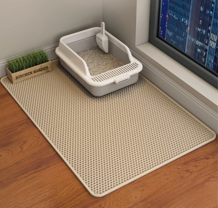 Tapis de litière pour chats