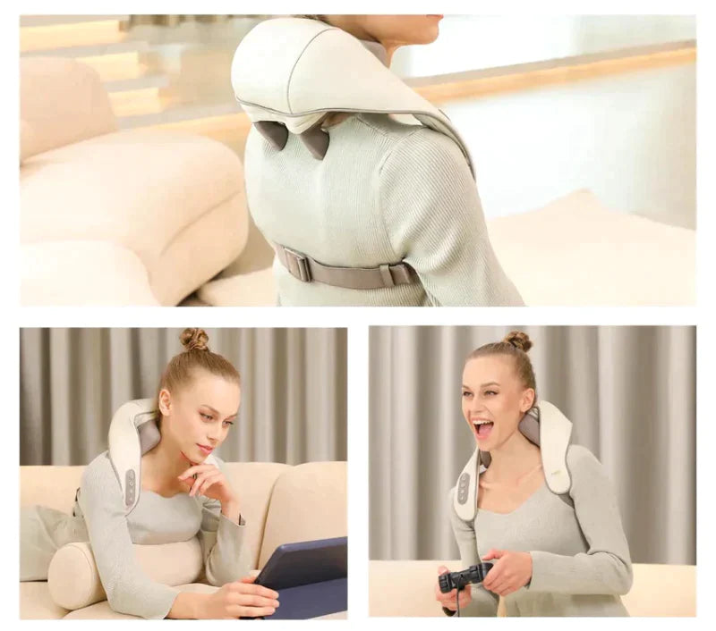 Massage Shiatsu Automatique| Simulateur de massage à la main pour cou et épaule