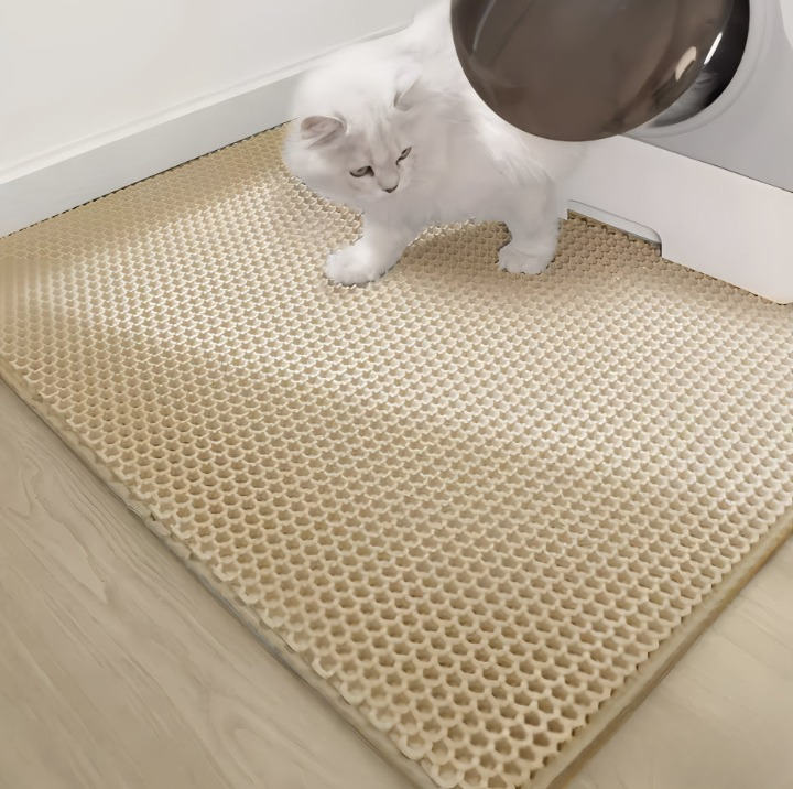 Tapis de litière pour chats